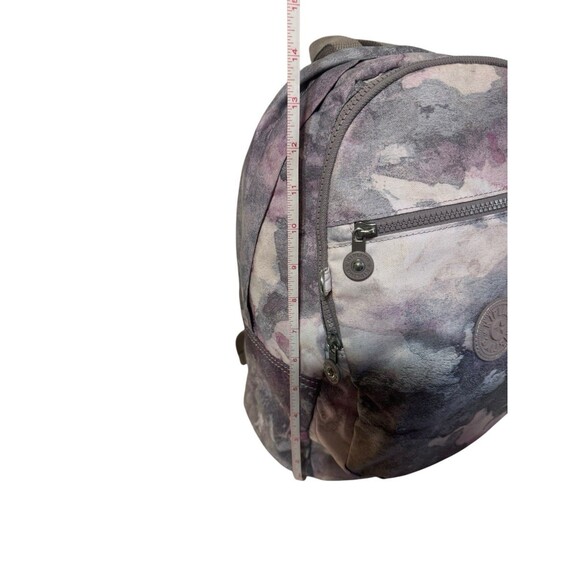 Kipling Challenger Backpack Canyon Mist 14” Bag With Zip Pockets- Tie Dye- Hippy main image 10
